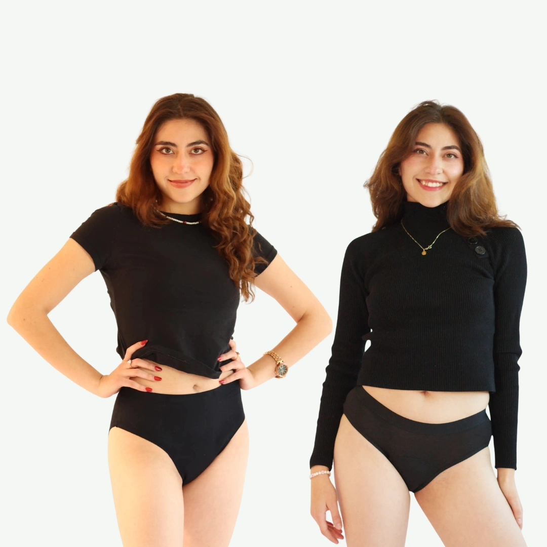 CALZÓN Y BIKINI MENSTRUAL PARA JORNADAS EN LA OFICINA